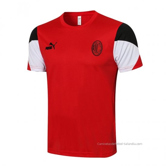 Camiseta de Entrenamiento AC Milan 2021-2022 Rojo - Haga un click en la imagen para cerrar
