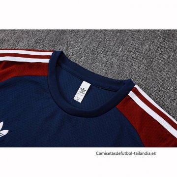 Camiseta de Entrenamiento Arsenal 2025-2026 Azul Rojo