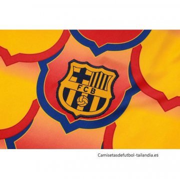 Camiseta de Entrenamiento Barcelona 2024-2025 Amarillo