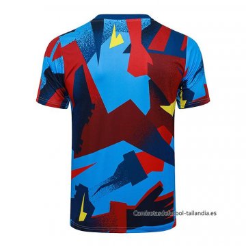 Camiseta de Entrenamiento Barcelona 2025-2026 Azul Rojo