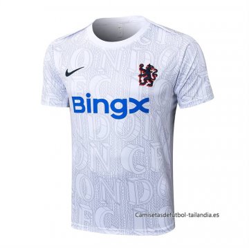 Camiseta de Entrenamiento Chelsea 2025-2026 Blanco Camiseta de Entrenamiento Chelsea 2025-2026 Blanco