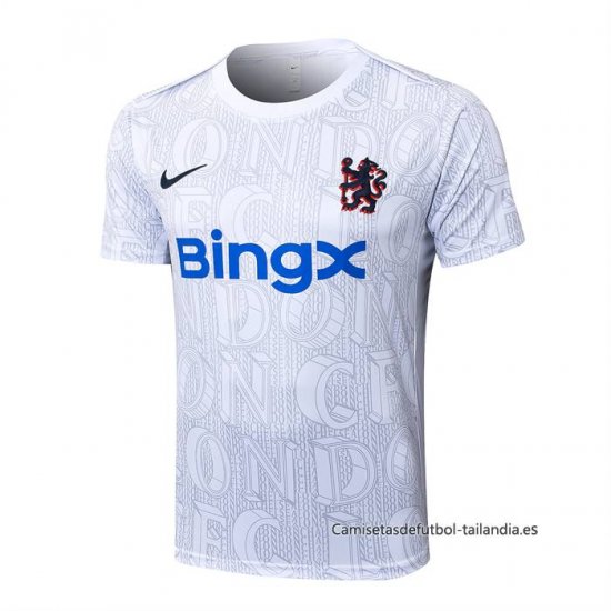 Camiseta de Entrenamiento Chelsea 2025-2026 Blanco - Haga un click en la imagen para cerrar