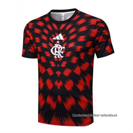 Camiseta de Entrenamiento Flamengo 2025-2026 Negro Rojo - Haga un click en la imagen para cerrar