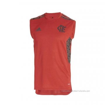 Camiseta de Entrenamiento Flamengo Sin Mangas 2021-2022 Rojo Camiseta de Entrenamiento Flamengo Sin Mangas 2021-2022 Rojo