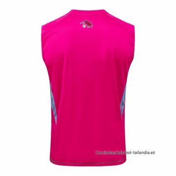Camiseta de Entrenamiento Flamengo Sin Mangas 2025-2026 Rosa