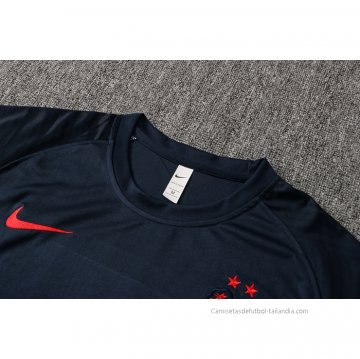 Camiseta de Entrenamiento Francia 2021-2022 Azul