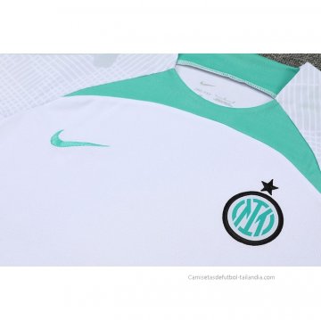 Camiseta de Entrenamiento Inter Milan 2022-2023 Blanco