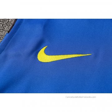 Camiseta de Entrenamiento Inter Milan Sin Mangas 2021-2022 Azul