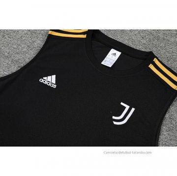 Camiseta de Entrenamiento Juventus Sin Mangas 2022-2023 Negro