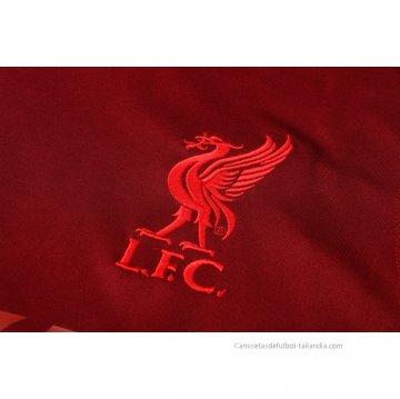 Camiseta de Entrenamiento Liverpool Sin Mangas 2021-2022 Rojo