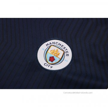 Camiseta de Entrenamiento Manchester City 2021-2022 Azul