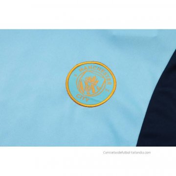 Camiseta de Entrenamiento Manchester City 2023-2024 Azul