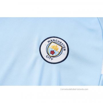 Camiseta de Entrenamiento Manchester City 2022-2023 Azul