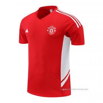 Camiseta de Entrenamiento Manchester United 2022-2023 Rojo Camiseta de Entrenamiento Manchester United 2022-2023 Rojo