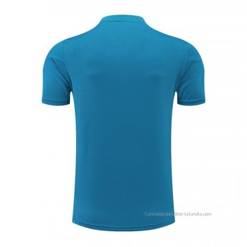 Camiseta de Entrenamiento Manchester United 2022-2023 Azul