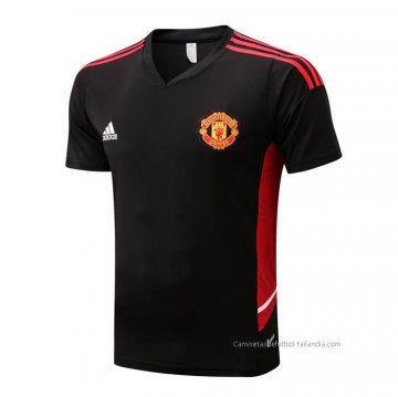 Camiseta de Entrenamiento Manchester United 2022-2023 Negro Camiseta de Entrenamiento Manchester United 2022-2023 Negro