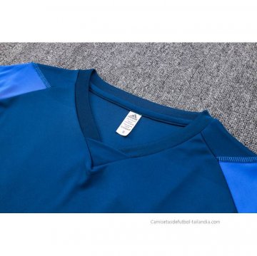 Camiseta de Entrenamiento Manchester United 2023-2024 Azul
