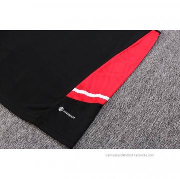 Camiseta de Entrenamiento Manchester United Sin Mangas 2022-2023 Negro