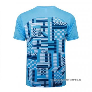 Camiseta de Entrenamiento Olympique Marsella 2024-2025 Azul