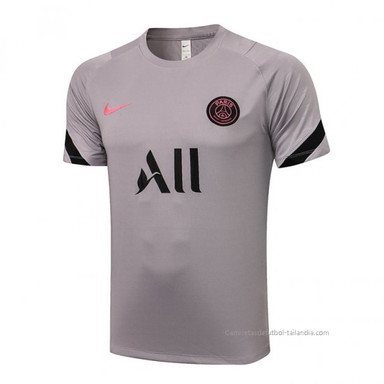 Camiseta de Entrenamiento Paris Saint-Germain 2021-2022 Gris - Haga un click en la imagen para cerrar