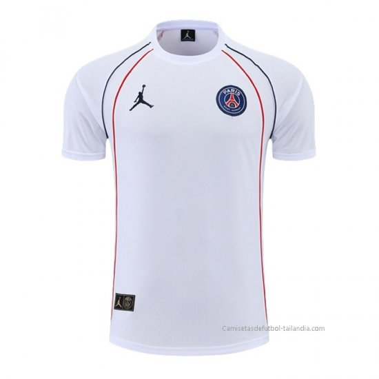 Camiseta de Entrenamiento Paris Saint-Germain Jordan 2022-2023 Blanco - Haga un click en la imagen para cerrar