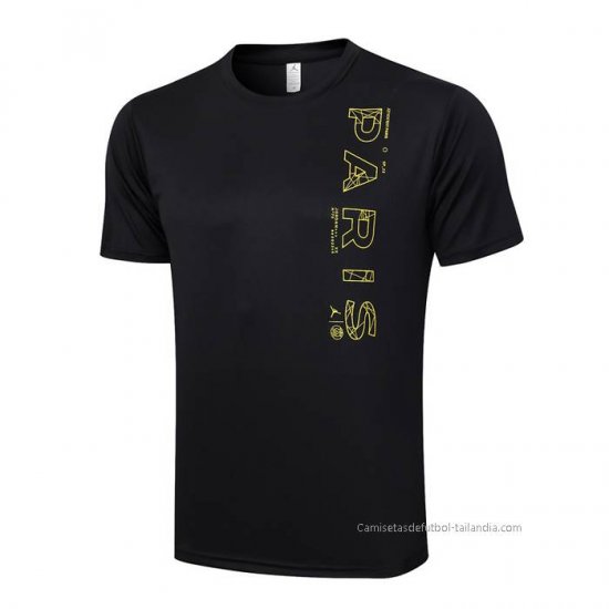 Camiseta de Entrenamiento Paris Saint-Germain Jordan 2023-2024 Negro - Haga un click en la imagen para cerrar
