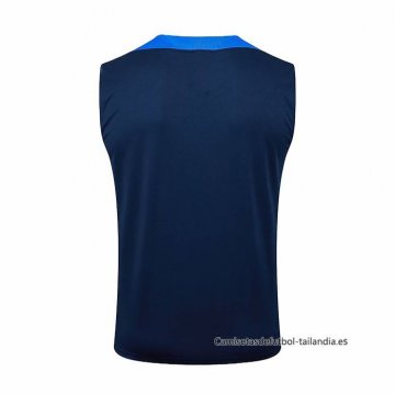 Camiseta de Entrenamiento Paris Saint-Germain Sin Mangas 2025-2026 Azul