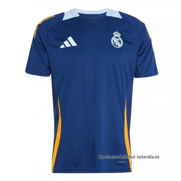 Camiseta de Entrenamiento Real Madrid 2024-2025 Azul Camiseta de Entrenamiento Real Madrid 2024-2025 Azul