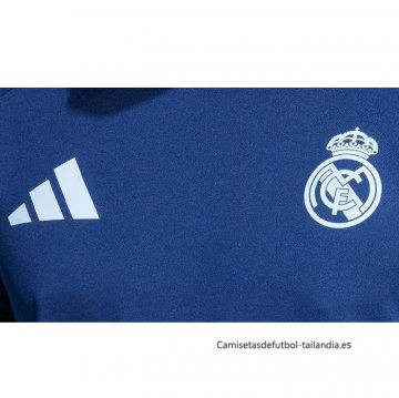 Camiseta de Entrenamiento Real Madrid 2024-2025 Azul