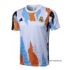 Camiseta de Entrenamiento Real Madrid 2024-2025 Blanco y Amarillo Camiseta de Entrenamiento Real Madrid 2024-2025 Blanco y Amarillo