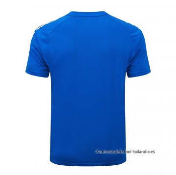 Camiseta de Entrenamiento Real Madrid 2025-2026 Azul Blanco