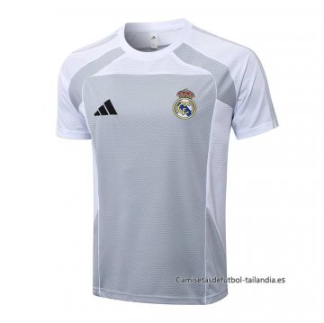 Camiseta de Entrenamiento Real Madrid 2025-2026 Gris Camiseta de Entrenamiento Real Madrid 2025-2026 Gris