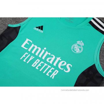 Camiseta de Entrenamiento Real Madrid Sin Mangas 2022-2023 Verde