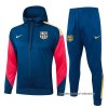 Chandal con Capucha del Barcelona 2024-2025 Azul Chandal con Capucha del Barcelona 2024-2025 Azul