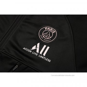 Chandal con Capucha del Paris Saint-Germain 2021-2022 Negro