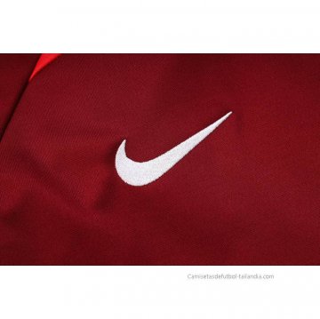 Chandal con Capucha del Portugal 2023-2024 Rojo
