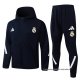 Chandal con Capucha del Real Madrid 2025-2026 Negro