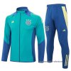 Chandal de Chaqueta del Ajax Nino 2024-2025 Verde Chandal de Chaqueta del Ajax Nino 2024-2025 Verde
