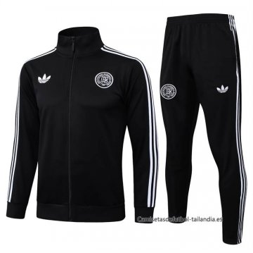 Chandal de Chaqueta del Alemania 125 Aniversario Nino 2025-2026 Negro Chandal de Chaqueta del Alemania 125 Aniversario Nino 2025-2026 Negro