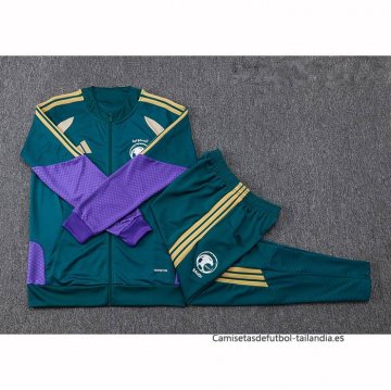 Chandal de Chaqueta del Arabia Saudita Nino 2025-2026 Verde