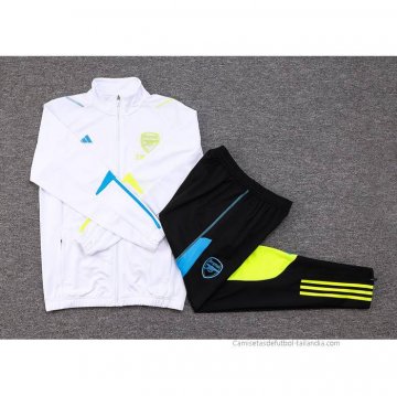Chandal de Chaqueta del Arsenal 2023-2024 Blanco