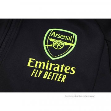 Chandal de Chaqueta del Arsenal 2023-2024 Negro