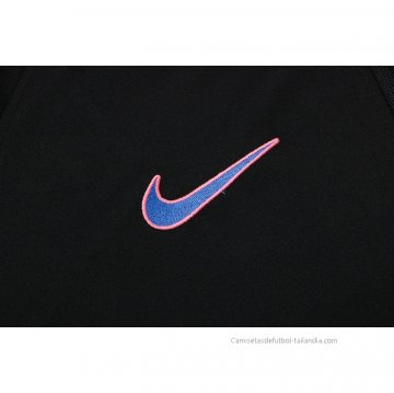 Chandal de Chaqueta del Barcelona 2021-2022 Negro