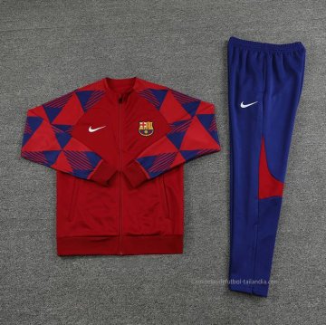 Chandal de Chaqueta del Barcelona 2022-2023 Rojo