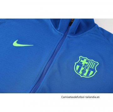 Chandal de Chaqueta del Barcelona 2024-2025 Azul