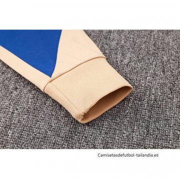 Chandal de Chaqueta del Barcelona 2024-2025 Amarillo
