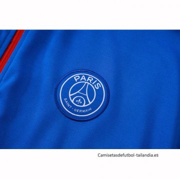 Chandal de Chaqueta del Barcelona 2025-2026 Azul Rojo