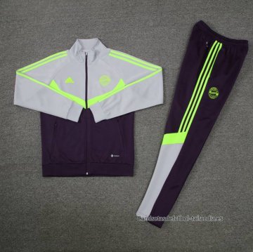 Chandal de Chaqueta del Bayern Munich 2024-2025 Gris