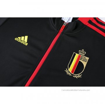 Chandal de Chaqueta del Belgica 2021 Negro
