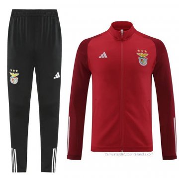 Chandal de Chaqueta del Benfica 2023-2024 Rojo Chandal de Chaqueta del Benfica 2023-2024 Rojo